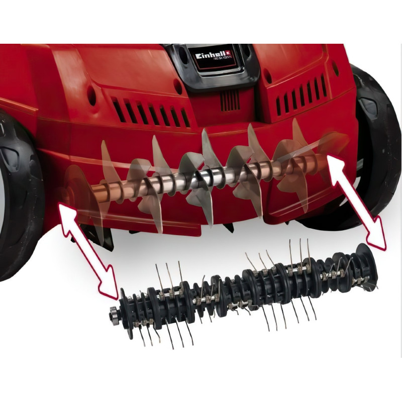 Einhell Аератор-скарифікатор GC-SA 1231/1, 1200Вт, 31 см, 28л, до 300 кв.м. (3420640)