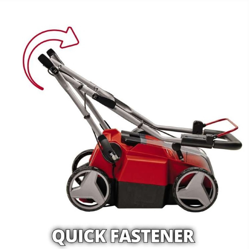 Einhell Аератор-скарифікатор акумуляторний GE-SC 36/35 Li - Solo 36В 35см безщітковий ножи 16шт 9.94кг (без АКБ та ЗП) (3420680)