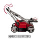 Einhell Аератор-скарифікатор акумуляторний GE-SA 36/35 Li - Solo 36В 35см безщітковий ножи 16шт 11.31кг (без АКБ та ЗП) (3420685)