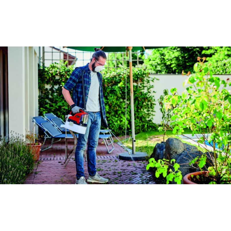 Einhell Обприскувач акум GE-WS 18/35 Li - Solo, 3.8 л, 18В, PXC, 60 л/год, 2.2 кг (без АКБ і ЗП) (3425210)
