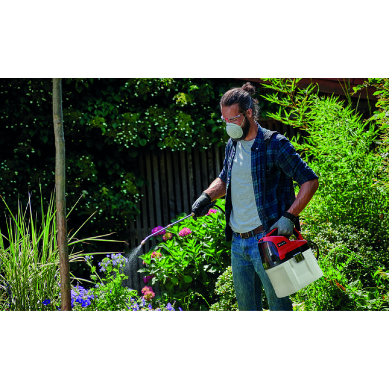 Einhell Обприскувач садовий акумуляторний GE-WS 18/75 Li - Solo, PXC 18В, 7.5л, 1л/хв, 2.41кг (без АКБ та ЗП) (3425220)