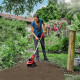 Einhell Культиватор акум GE-CR 18/20 Li E - Solo, 18В, PXC, шир. 20 см, глиб. 200 мм (3431210)