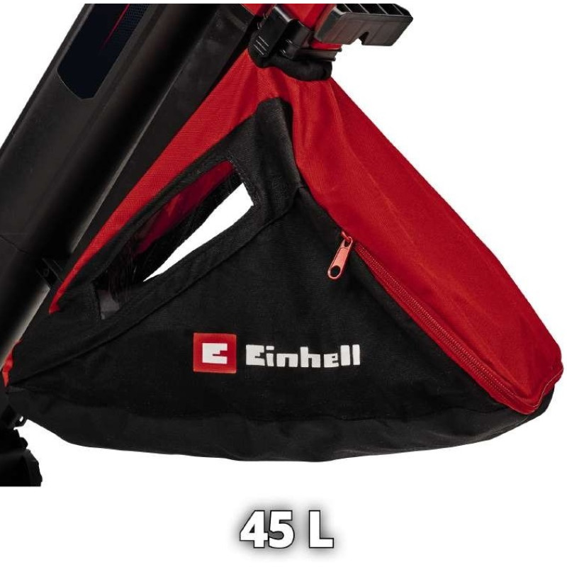 Einhell Пилосос садовий акум VENTURRO 36/240, 36В, PXC, 8000-15000 об/хв, 740 м3/год, 240 км/год, 45 л (3433640)