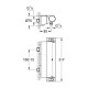 Grohe Термостат для душу Grohtherm New 2000 з поличкою (34469001)