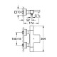Grohe Термостат для ванни Grohtherm Cube (34497000)
