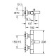 Grohe Термостат для ванни Grohtherm 800 Cosmopolitan (34766000)