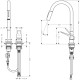Axor Citterio M Змішувач для кухні, на 2 отвори, з висувним душем, ½, (34822800)
