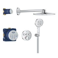Grohe 34863000 GRT SmartControl 310 Душова система на 3 виходи, кругла, 310 T SmartControl 310 Душова система на 3 виходи, кругла, 310 (34863000)