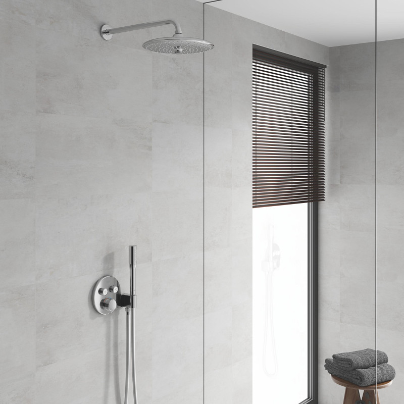 GROHTHERM SMARTCONTROL набір прихованого монтажу з верхнім душем 260 , колір хром