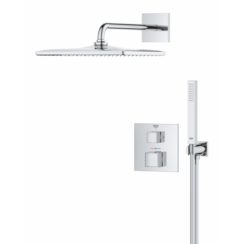 Grohe 34868000 GRT Cube Душова система на 2 виходи,квадратна, 310 T Cube Душова система на 2 виходи,квадратна, 310 (34868000)