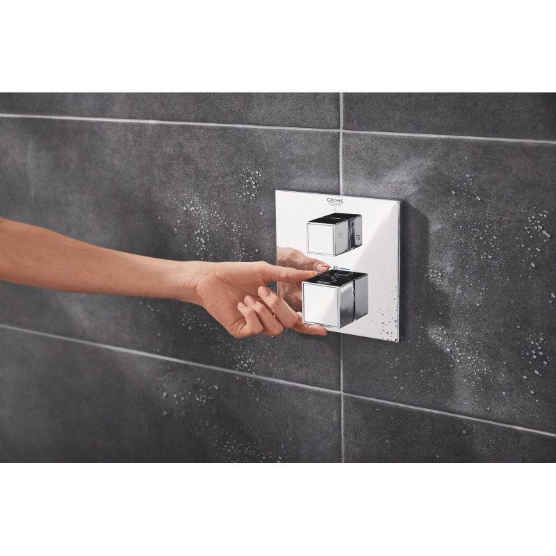 Grohe 34868000 GRT Cube Душова система на 2 виходи,квадратна, 310 T Cube Душова система на 2 виходи,квадратна, 310 (34868000)