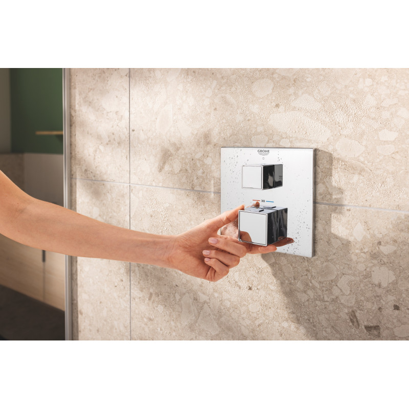 Grohe 34868000 GRT Cube Душова система на 2 виходи,квадратна, 310 T Cube Душова система на 2 виходи,квадратна, 310 (34868000)