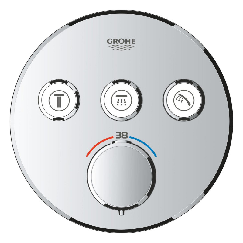 Grohe QuickFix Precision SmartControl Прихована душова система з Vitalio SmartActive 310 (34874000)