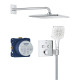 Grohe QuickFix Precision SmartControl Прихована душова система з Vitalio Rain Mono 310 Cube (34876000)