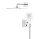 Grohe QuickFix Precision SmartControl Прихована душова система з Vitalio Rain Mono 310 Cube (34876000)