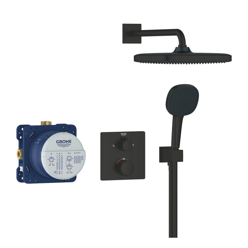 Grohe QuickFix Precision Душова система прихованого монтажу з Vitalio Comfort 250 (348822430)