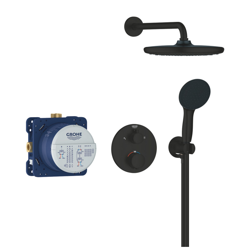 Grohe Quickfix Precision Душова система прихованого монтажу з Vitalio Start 250 (348832430)