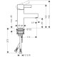 Axor Змішувач для раковини Hansgrohe Steel (35002800)