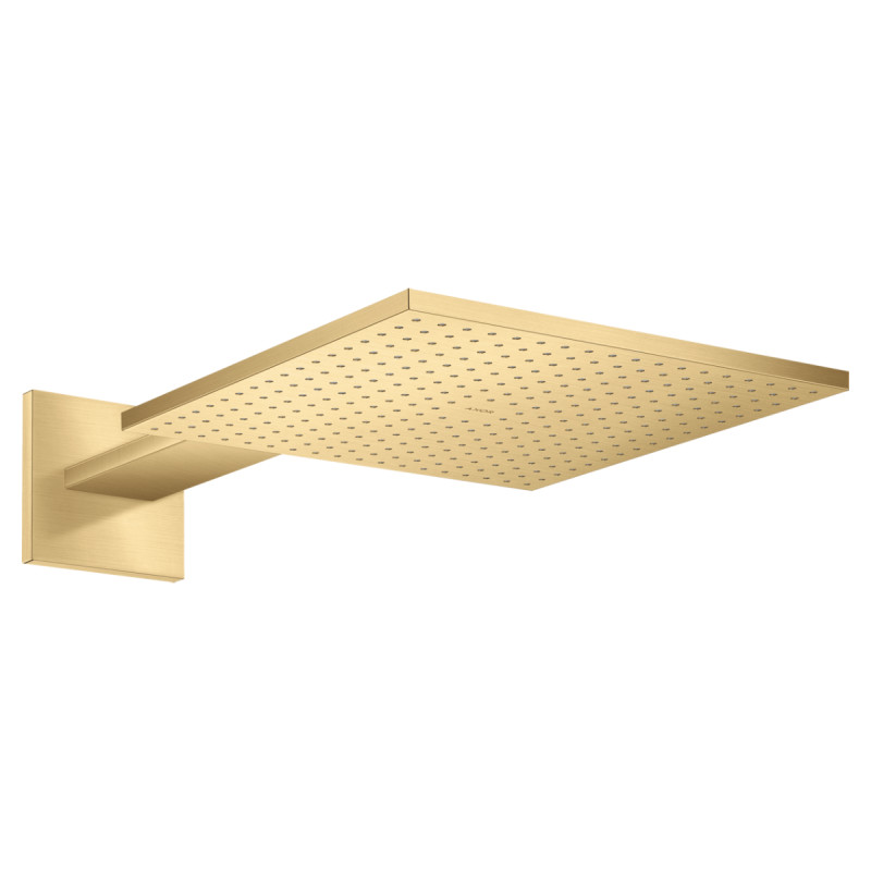 Axor SHOWER Solutions верхній душ 300/300 1jet, PowderRain, з тримачем, шліфоване золото, (35314250)