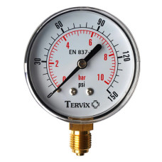 Tervix 355414 манометр Pro Line 100 0-16 бар 1/2