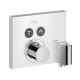 Axor Shower Select Термостат для душу, на 2 споживача, з власником FixFit, (36712000)