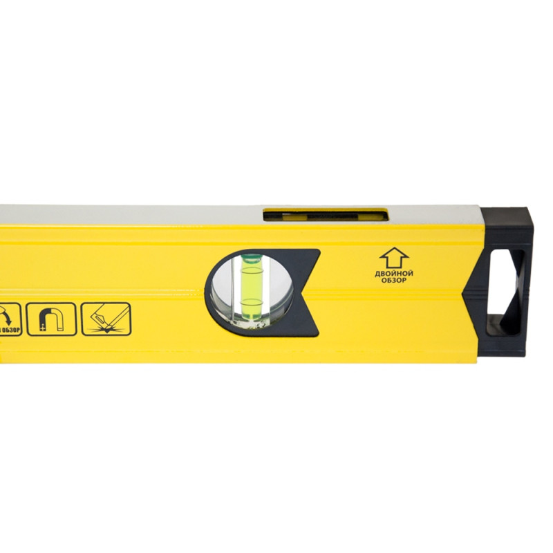 SIGMA Рівень магнітний 3 капсули + вічко 60см (3732061)