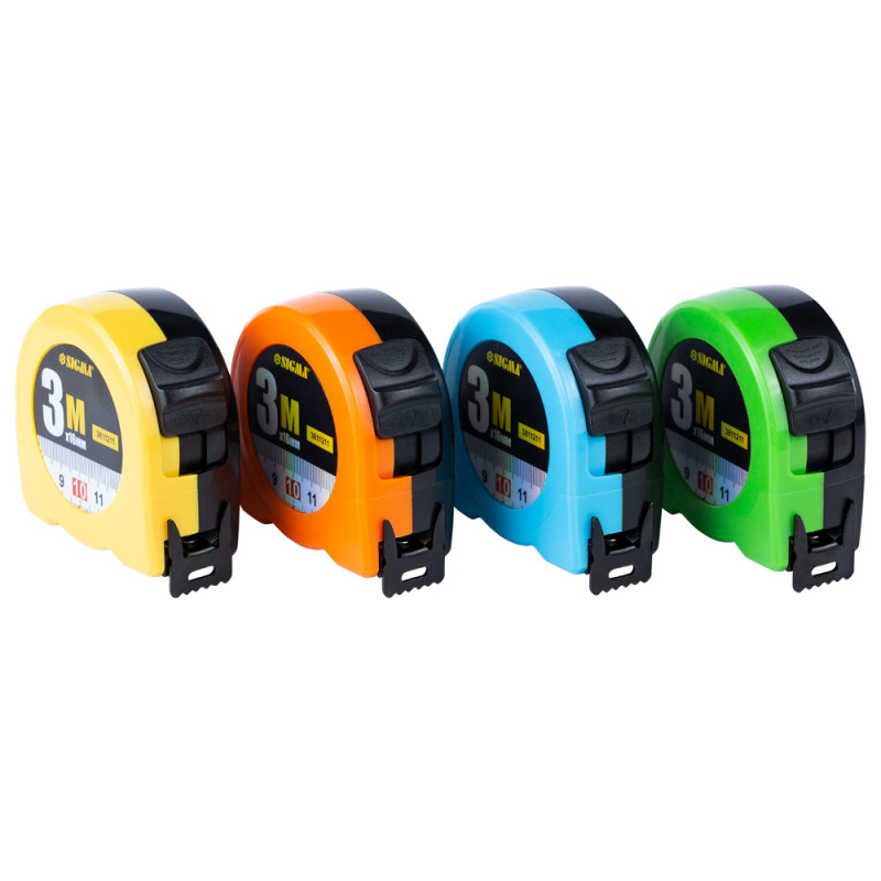 SIGMA Рулетка Color 3м×16мм (3811211)