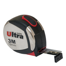ULTRA Рулетка магнитная, нейлоновое покрытие 3м×19мм (3822032)