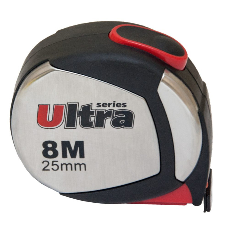 ULTRA Рулетка магнитная, нейлоновое покрытие 8м×25мм (3822082)