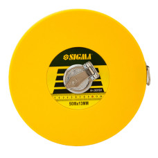 SIGMA Рулетка скловолокно 50м×13мм (3831501)