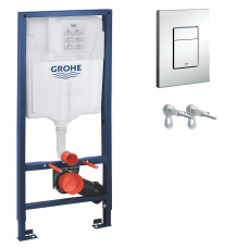 Grohe Інсталяційна система для підвісного унітазу Rapid SL 3в1 без прокладки (38772001)
