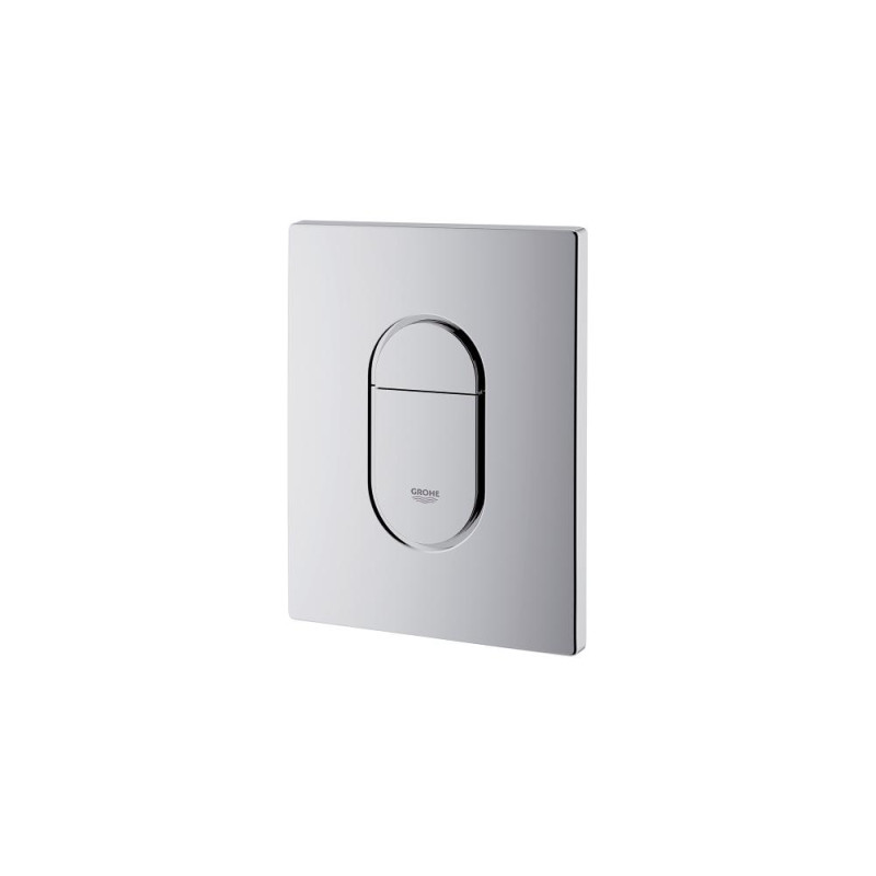 Grohe 38844000 Arena Cosmopolitan, накладна панель змиву унітазу, хром ena Cosmopolitan, накладна панель змиву унітазу, хром (38844000)