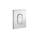Grohe 38844000 Arena Cosmopolitan, накладна панель змиву унітазу, хром ena Cosmopolitan, накладна панель змиву унітазу, хром (38844000)