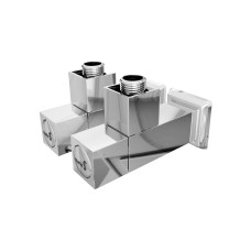 Кран кутовий квадрат, G1/2″ комплект 2 шт