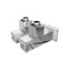 Кран кутовий квадрат, G1/2″ комплект 2 шт