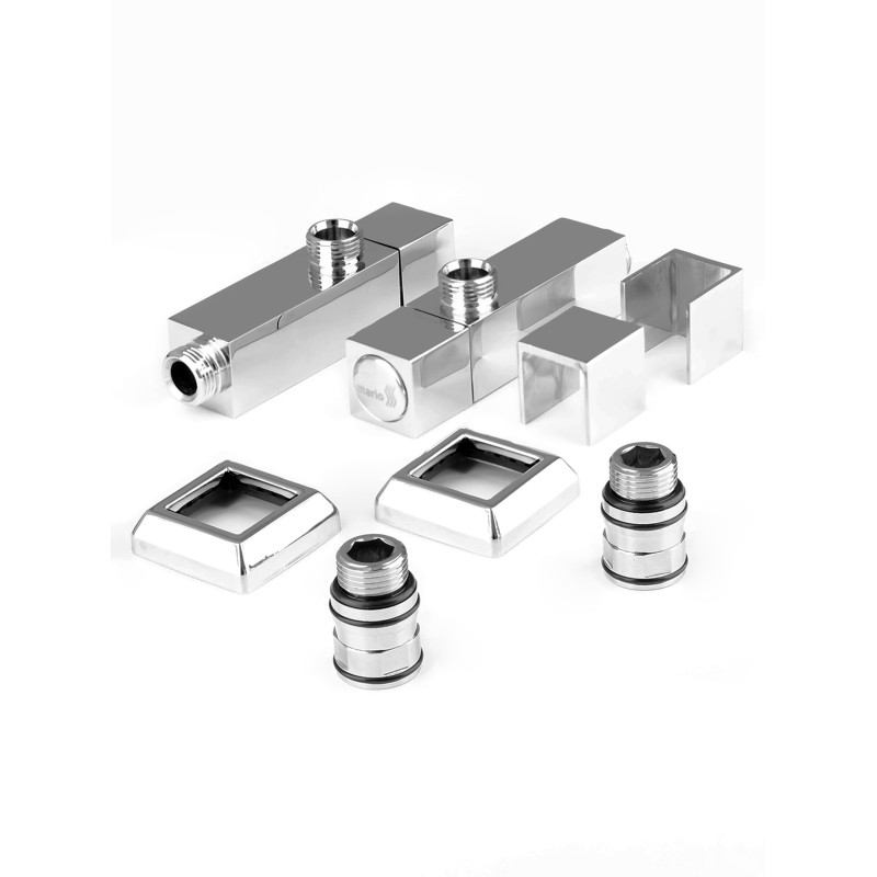 Кран кутовий квадрат, G1/2″ комплект 2 шт