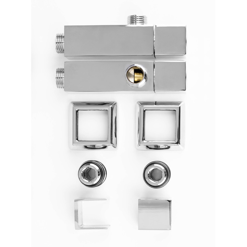 Кран кутовий квадрат, G1/2″ комплект 2 шт