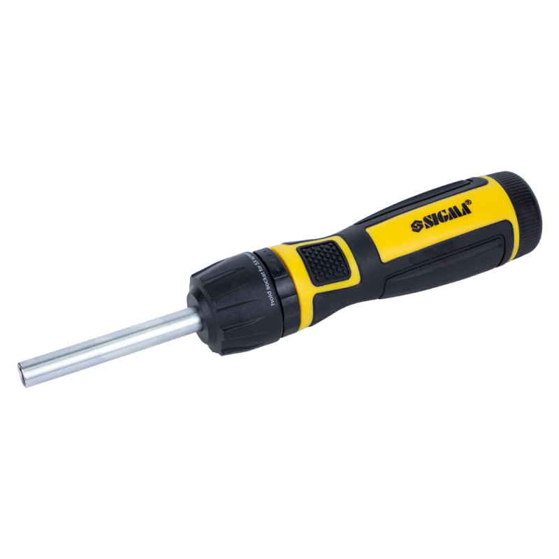 SIGMA Викрутка з реверсом високошвидкісна + біти 12шт CrV Mega (4009821)