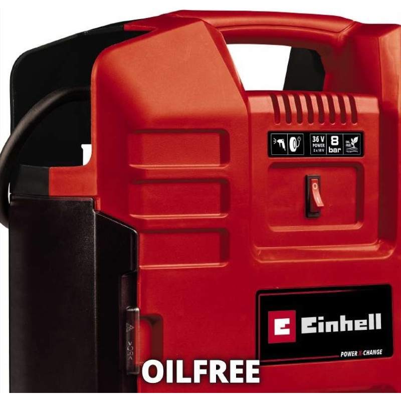 Einhell Акумуляторний компресор TE-AC 36/8 Li OF Set-Solo, без акб (4020440)