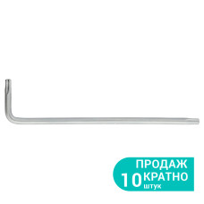 SIGMA Ключ TORX c отвором T10 (Ø3мм) CrV (4021911) (10 шт)