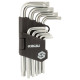 SIGMA Ключі TORX 9шт T10-T50 мм CrV (короткі з отвором) (4022211)