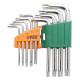 Grad Ключі TORX 9шт T10-T50мм CrV (короткі з отвором) (4022275)