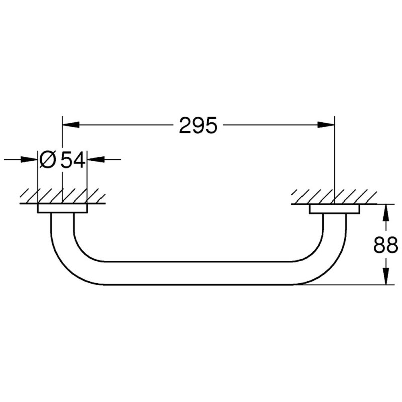 Grohe Essentials Поручень для ванни (40421001)