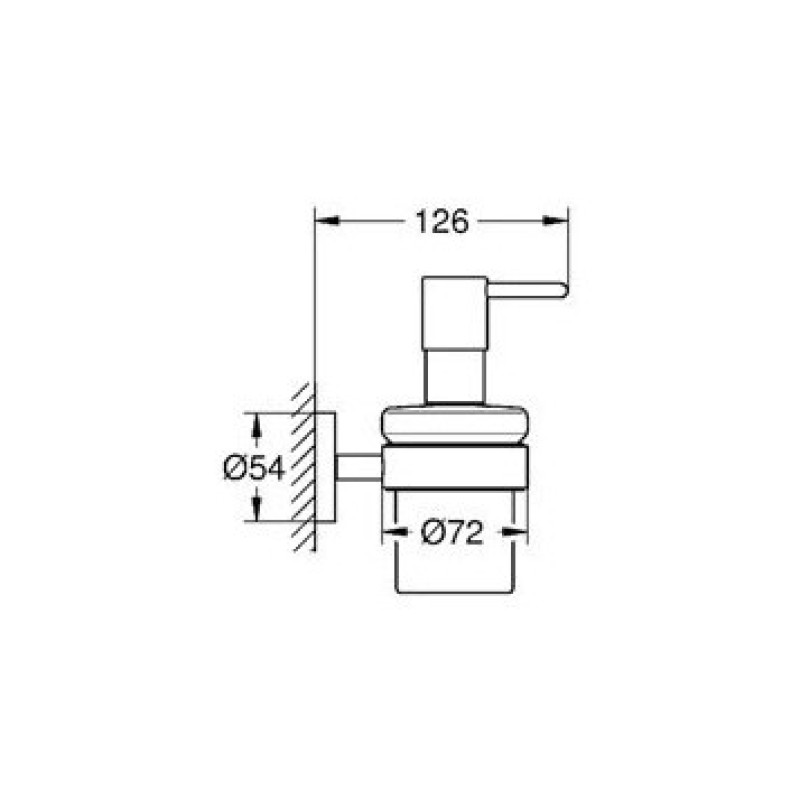Grohe Essentials Дозатор для рідкого мила, (40448001)