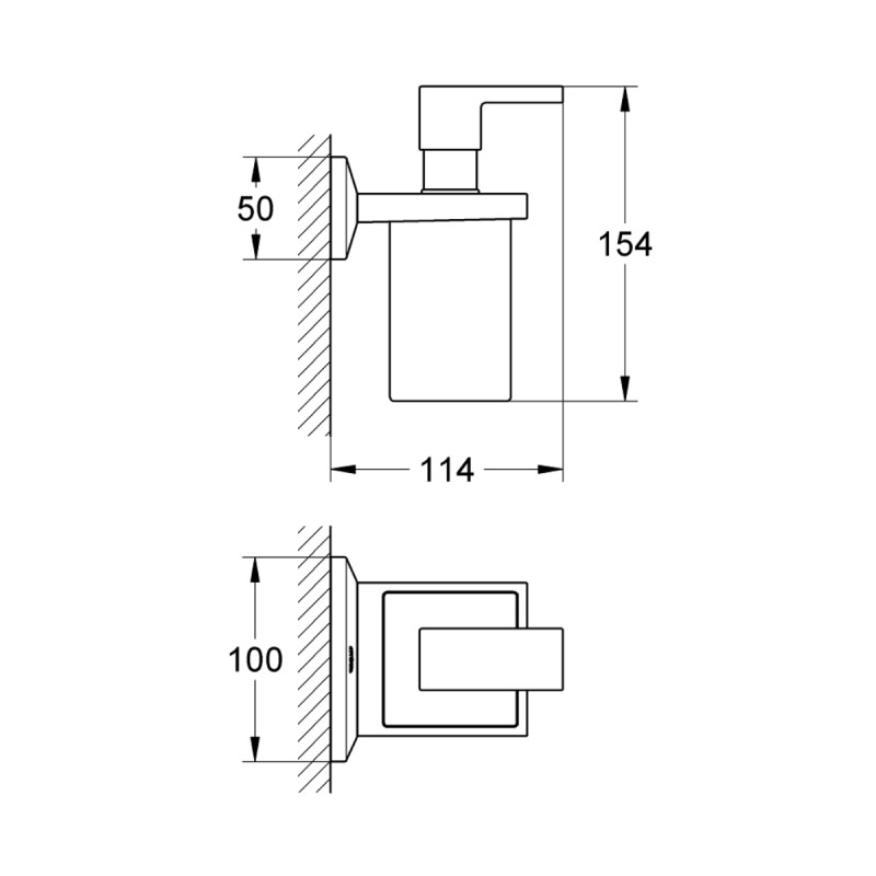 Grohe Allure Brilliant Дозатор для рідкого мила, (40494000)