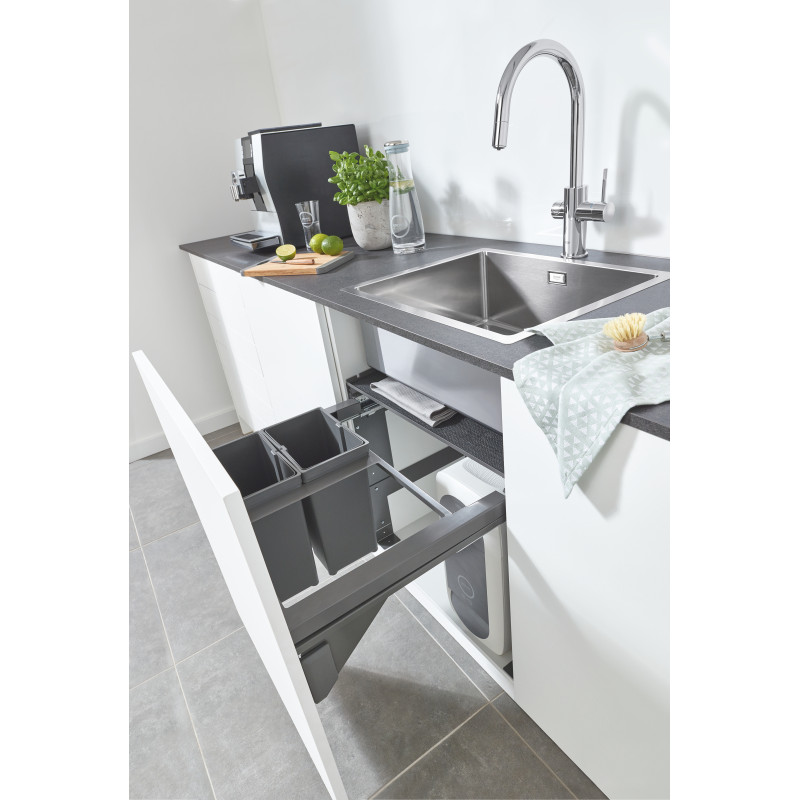 Grohe Система сортування сміття 60 см, 2 відра по 8 літрів (40981000)