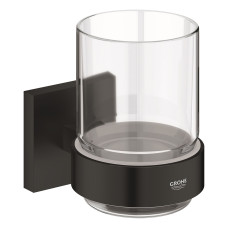 Grohe QuickFix Start Cube Стакан скляний з тримачем (410972430)