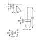 Grohe QuickFix Start Cube Набір аксесуарів 3 в 1 для вбиральні (411232430)