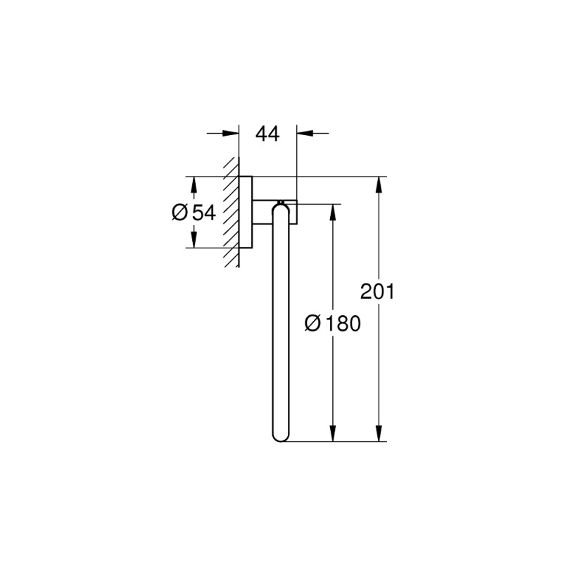 Grohe QuickFix Start Кільце для рушника (41174000)