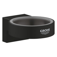 Grohe 41217KF0 Selection Тримач для стакана/мильниці, чорний матовий lection Тримач для стакана/мильниці, чорний матовий (41217KF0)